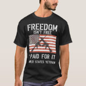 T-shirt La liberté n'est pas libre que j'aie payé pour ça  (Devant)