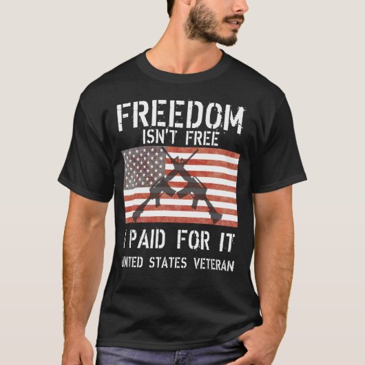 T-shirt La liberté n'est pas libre que j'aie payé pour ça  (Devant)