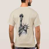 T-shirt La Liberté Réinventée (Dos)