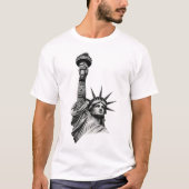 T-shirt La Liberté Réinventée (Devant)