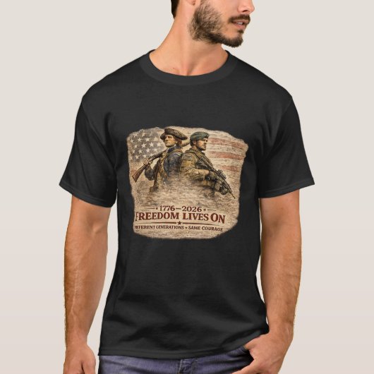 T-SHIRT LA LIBERTÉ VIT ENCORE (Devant)