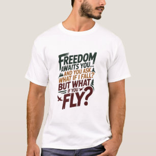 T-shirt La liberté vous attend