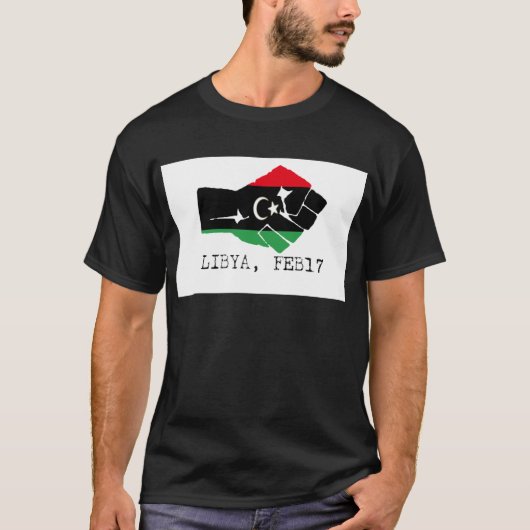 T-shirt la Libye (Devant)