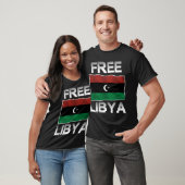 T-shirt La Libye libre (Unisexe)