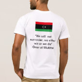 T-shirt La Libye libre (Dos)
