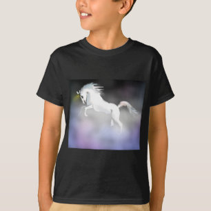 T-shirt La licorne dans la brume
