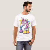 T-shirt La Licorne Scientifique (1) (Devant entier)