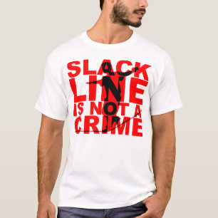 T-shirt La ligne lâche n'est pas une chemise de crime