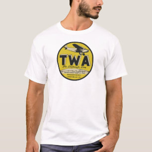 T-shirt La ligne les années 1930 de Lindbergh de pièce e