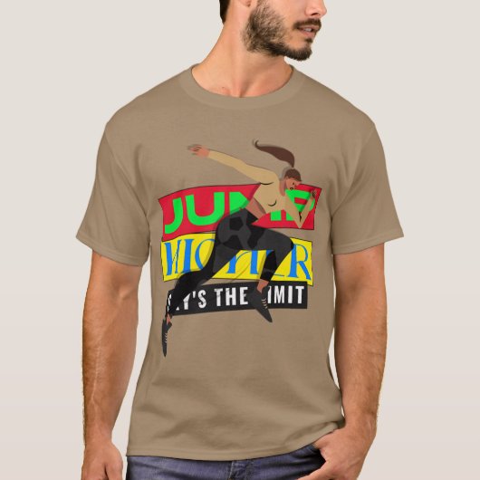 T-shirt La limite est le ciel (Devant)