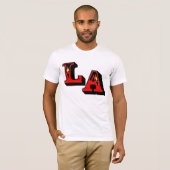 T-shirt ・° ♥ LA Logo Style Bella Canvas Tee de base§° ・ (Devant entier)