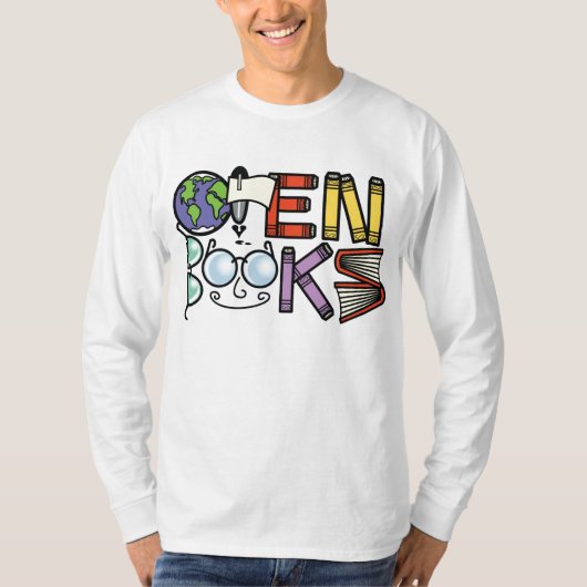 T-shirt La Long-Douille T des hommes (Devant)