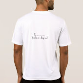 T-shirt la long-route, COURSE LIBÈRENT, FONCTIONNENT (Dos)