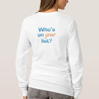 T-shirt La longue douille des femmes