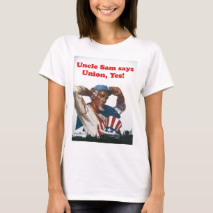 T-shirt La longue douille des femmes (adaptée)