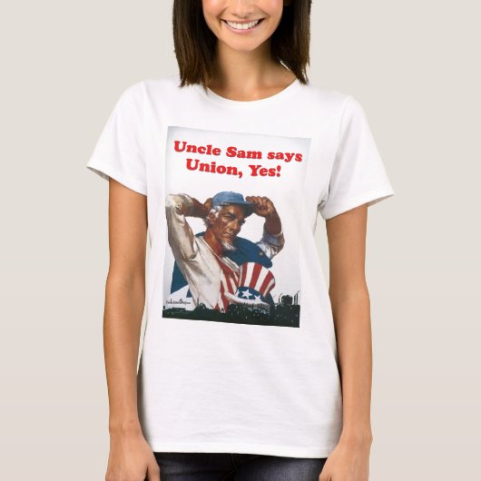 T-shirt La longue douille des femmes (adaptée) (Devant)