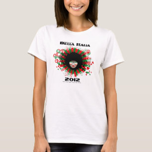 T-shirt La longue pièce en t w/Names de douille de Bella