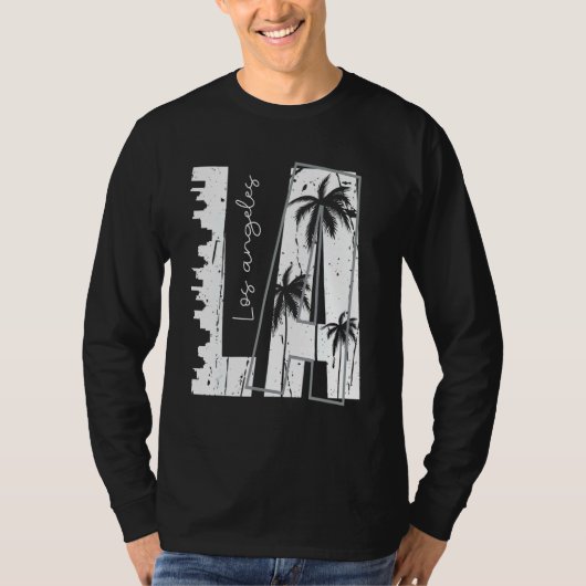T-shirt La Los Angeles (Devant)