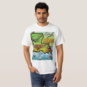 T-shirt La Louisiane (Devant entier)