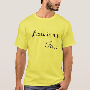 T-shirt La Louisiane font face