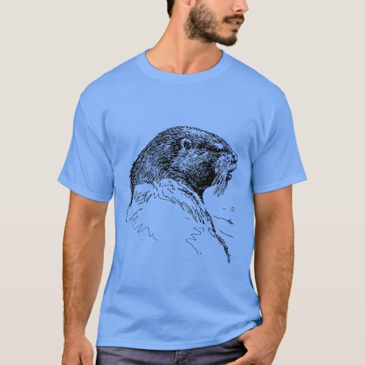 T-SHIRT LA LOUTRE (Devant)