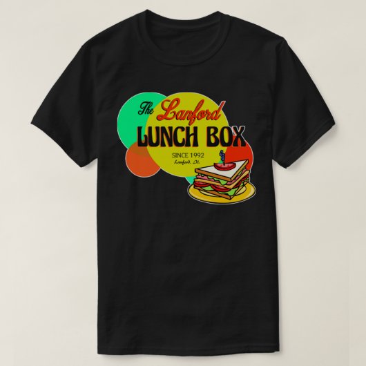 T-shirt La Lunch Box Lanford de Roseanne (Design devant)