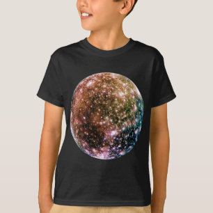 T-SHIRT LA LUNE DE JUPITER DE PLANÈTE : CALLISTO