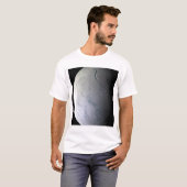 T-shirt La lune de Saturne Encelade (Devant entier)