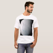 T-shirt La lune de Saturne Encelade 2 (Devant entier)