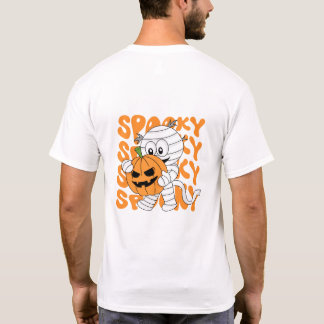 T-shirt La lune d'Halloween révèle les secrets sombres
