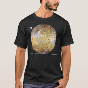 T-shirt La lune E/S de Jupiter