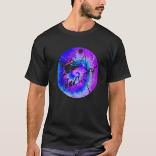 T-shirt La Lune Et Le Loup Loups La Faune Animaux Sauvages