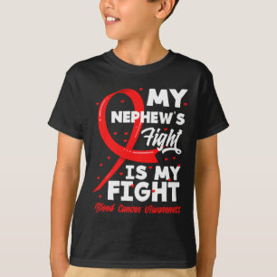 T-shirt La lutte de mon neveu est ma lutte Sensibilisation