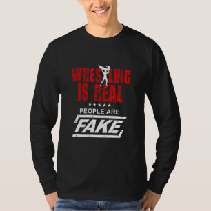 T-shirt La Lutte Est De Véritables Personnes Sont Faux Lut