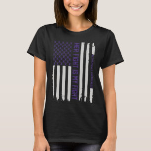 T-shirt La lutte est ma lutte contre la maladie d'Alzheime