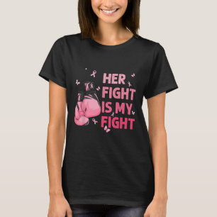 T-shirt La lutte est mon combat Soutien de sensibilisation