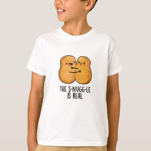 T-shirt La Lutte Est Vraiment Drôle Nugget Pun