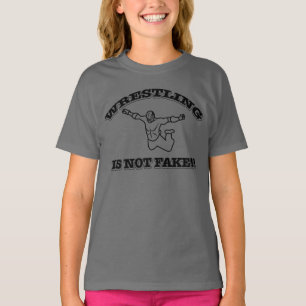 T-shirt La lutte n'est pas un faux