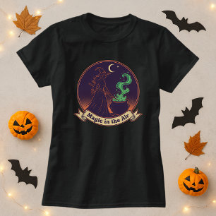 T-shirt La magie dans la sorcière aérienne Cauldron