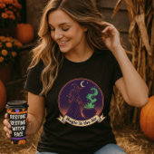 T-shirt La magie dans la sorcière aérienne Cauldron