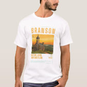 T-shirt La magie de Branson à la campagne dans chaque lign (Devant)