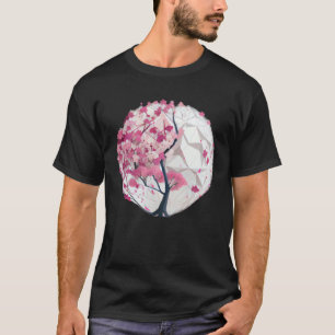 T-shirt La magie des fleurs de cerisiers Sakura Printemps
