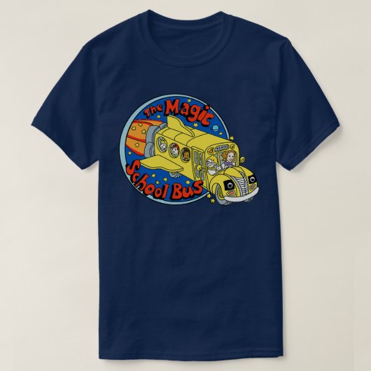 T-shirt La magie du bus scolaire 1 (Design devant)