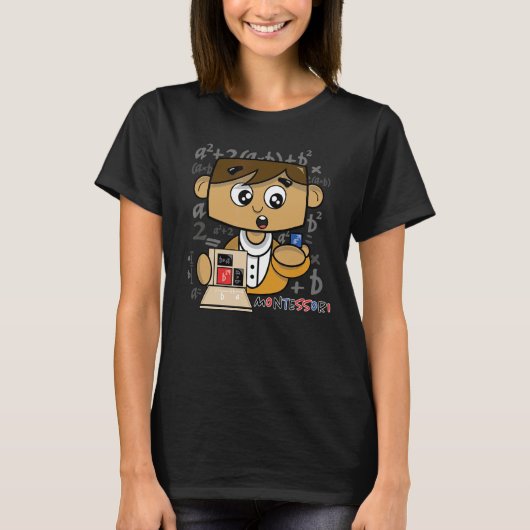 T-shirt La magie du cube binomial (Devant)