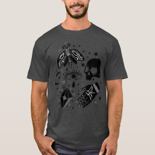 T-shirt La magie mystique Boho éléments de sorcière Hallow