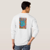 T-shirt La main du rythme - customisée (Dos entier)