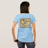 T-shirt "La main qui détruit la constitution la déchire… (Dos entier)
