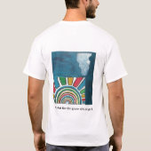 T-shirt Là mais pour Dieu de graceof vont I. (Dos)