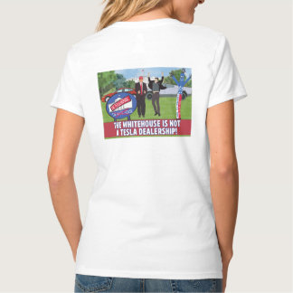 T-shirt La Maison Blanche n'est pas un concessionnaire Tes