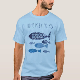 T-shirt La maison côtière de l'art   est par la mer